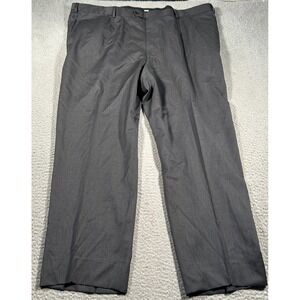 Loro Piana Dress Pants Mens 44x28‎ Gray Super 100 Wool Trousers Business Casual